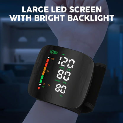Wrist blood pressure monitor